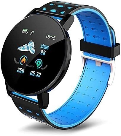 Smartband iWear Fitnesa opaska Smart Band 119s Plus Fitness Tracker Heart Rate & Sleep Monitor Black IWEAR-19S-BL