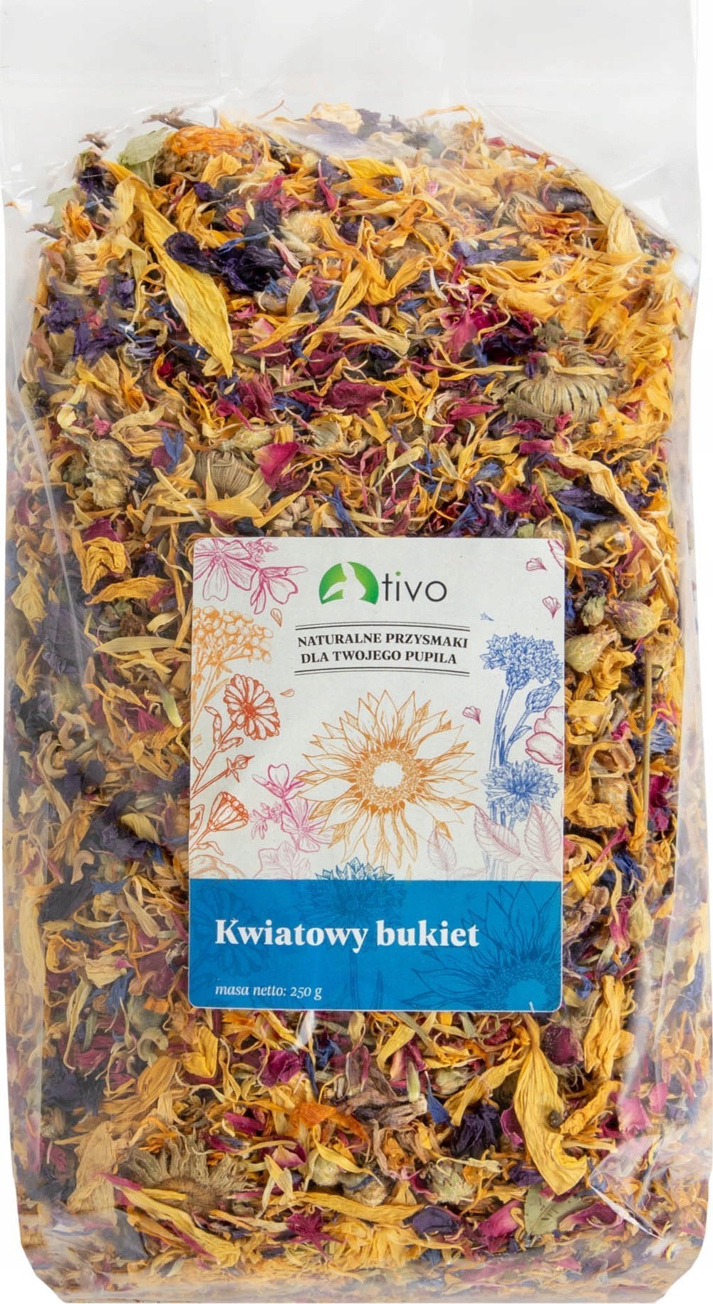 Tivo KWIATY KWIATOWY BUKIET - MIESZANKA KWIATOWA 250g