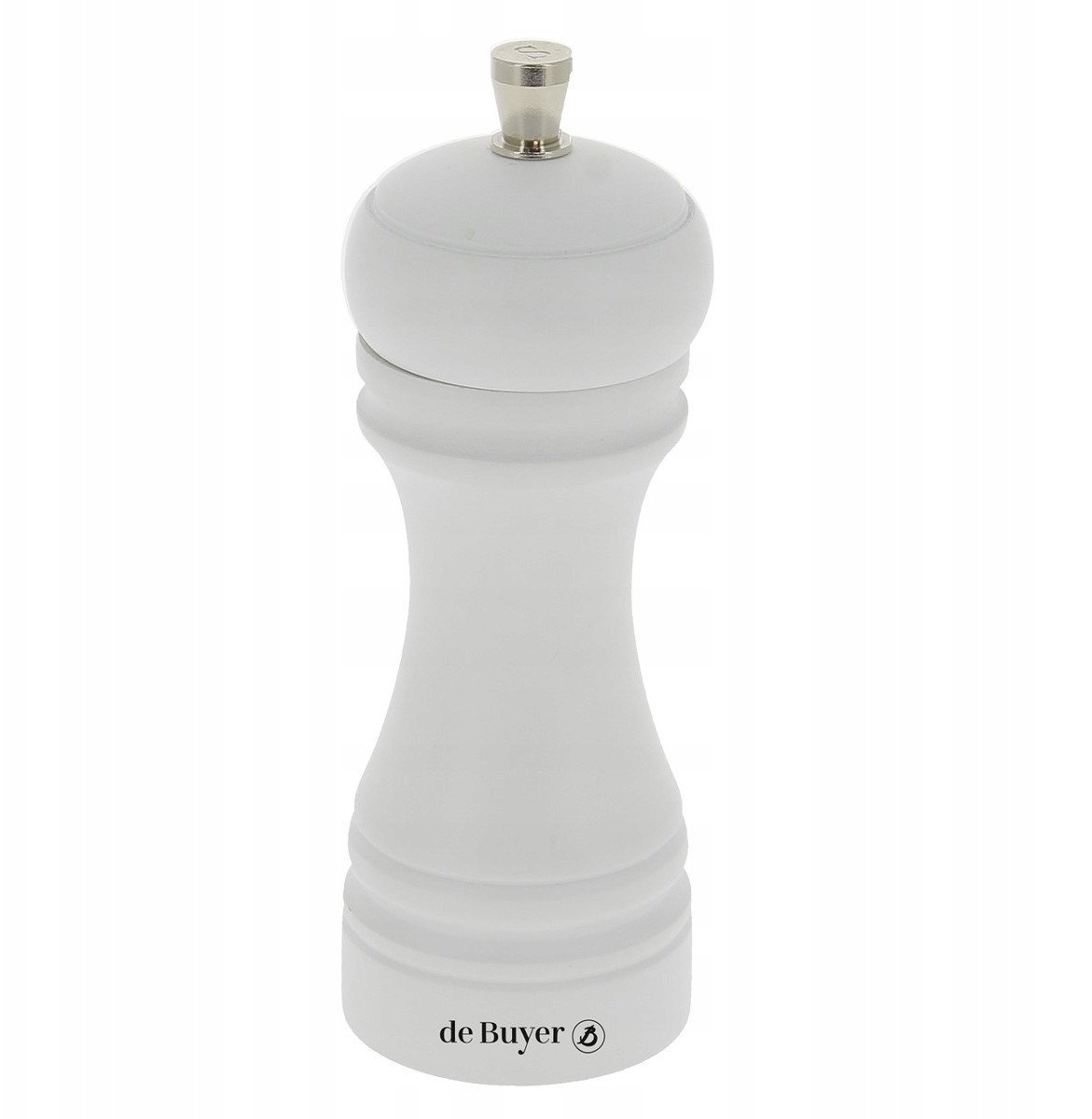 JAVA Młynek do soli 14 cm biały matowy