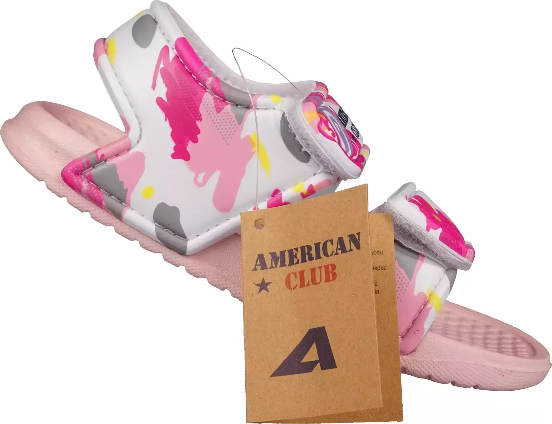 American Club Dziecięce klapki basenowe American Club CNH-67PI 31