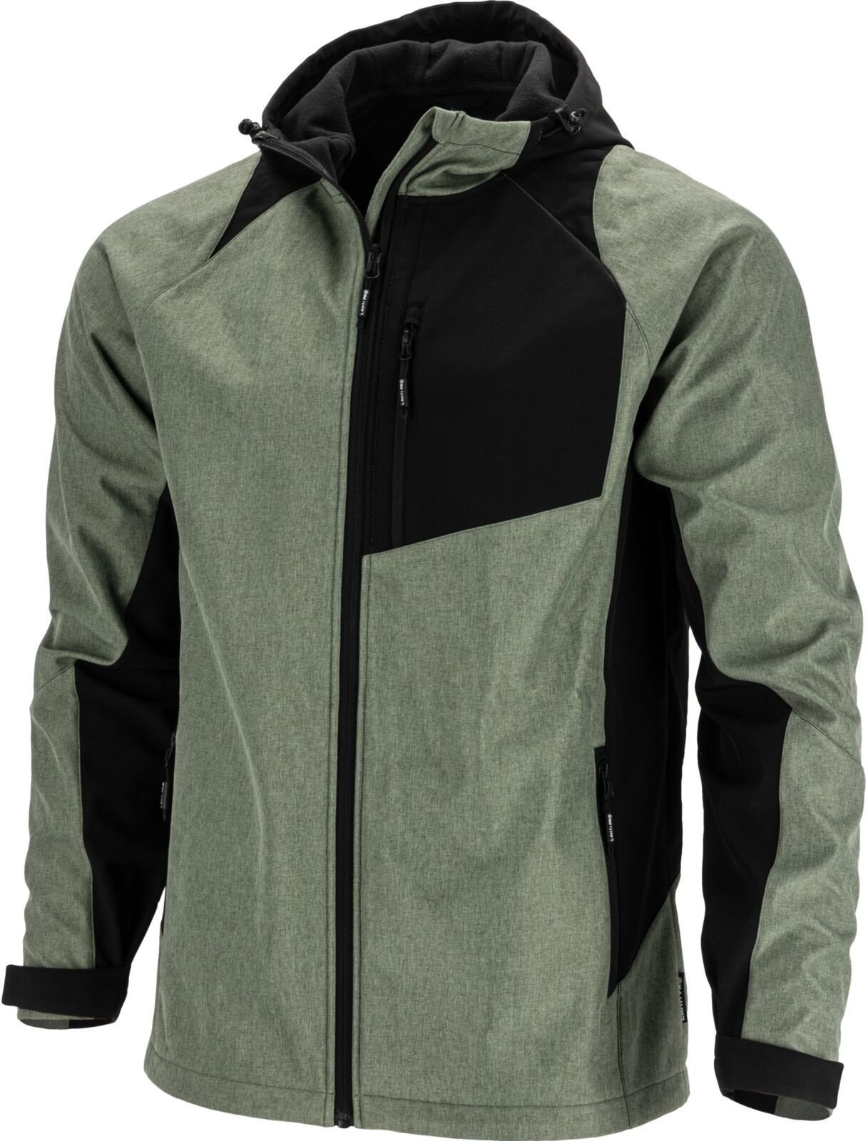 Kurtka softshell z kapt. zielono-czarna, "3xl", ce, lahti