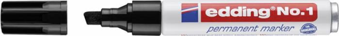Edding Marker permanentny 1 kolor czarny edding