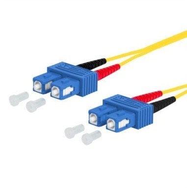 Kabel krosowy METZ CONNECT OpDAT, SC-D/SC-D OS2, 4 m