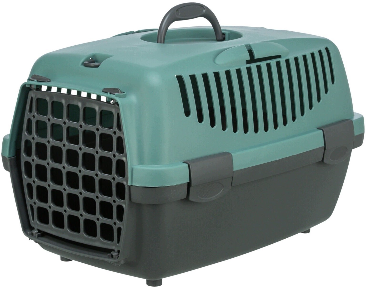 Trixie Transporter Capri 1, dla psa, XS: 32 × 31 × 48 cm, ciemnoszaro-petrolowy