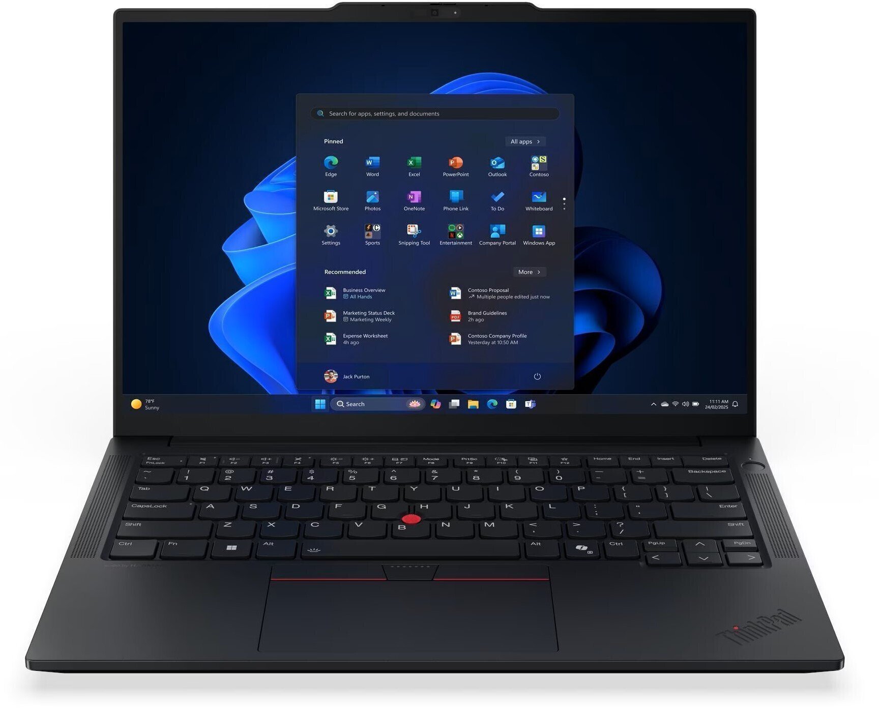 Laptop Lenovo ThinkPad E14 G7 Ultra 5 226V / 16 GB / 512 GB / W11 Pro (21U2002SGE)