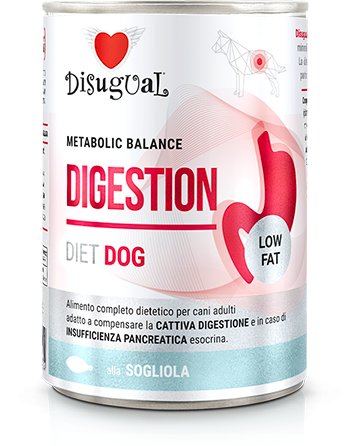 4Vets Disugual Karma mokra dla psa Weterynaryjna DIGETION Sola (dorosły) 400g