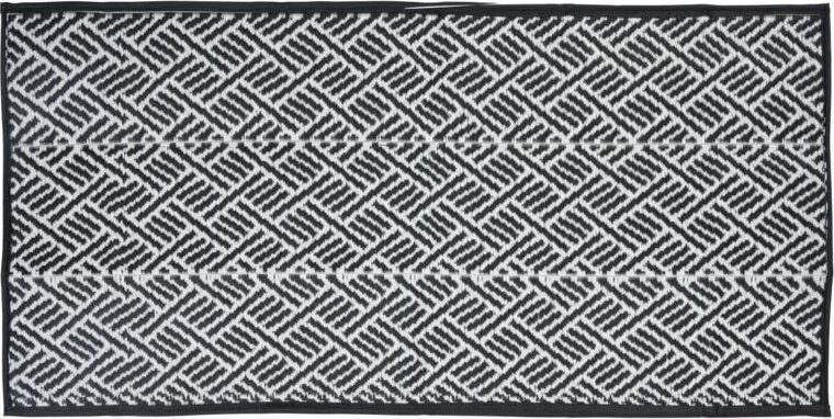 Intesi INTESI MATA KEMPINGOWA 90X180CM SZARA CIEMNA