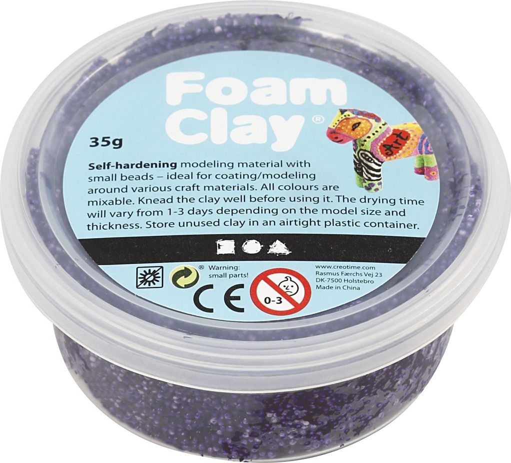 Creativ Company Masa Foam Clay Fioletowa 35 g