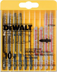 Dewalt Zestawy brzeszczotów do wyrzynarek 10 sztuk do metalu 2xDT2172, DT2161, DT2163 + 3xDT2160 + 1...