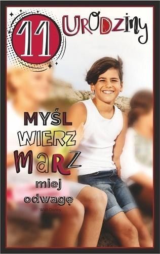 AbCard Kartka okolicznościowa Urodziny 11 U89
