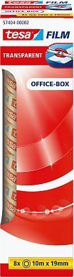 Tesa tesafilm Office Box 8 rolki 10m 19mm transparent