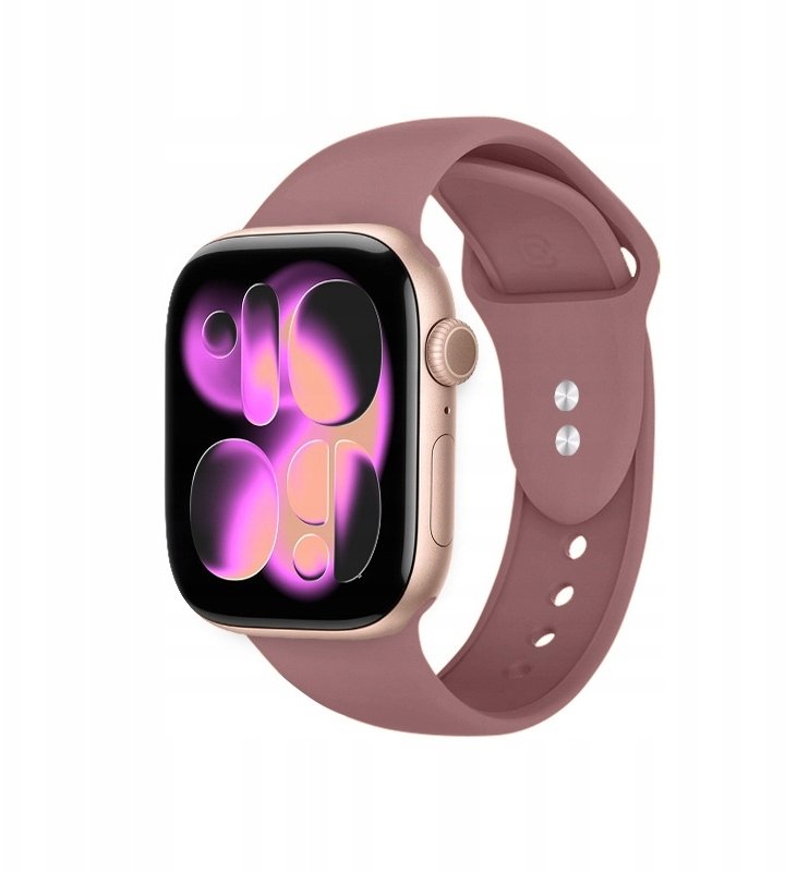 Crong Liquid - Pasek do Apple Watch 38/40/41/42 mm (dirty pink)