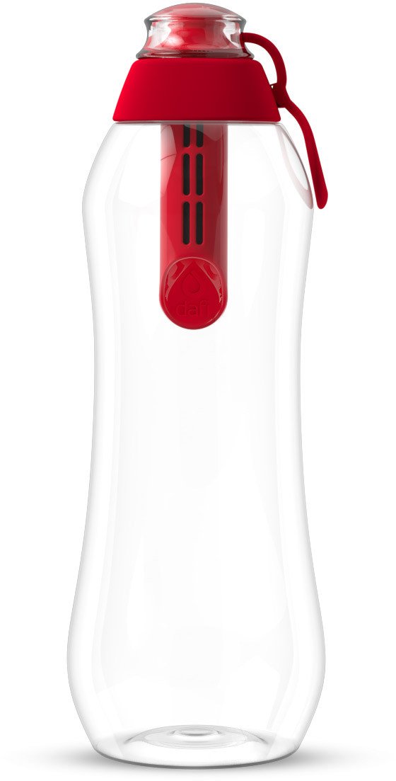 Dafi Butelka filtrująca SOFT makowa 0,7l z 5 filtrami węglowymi