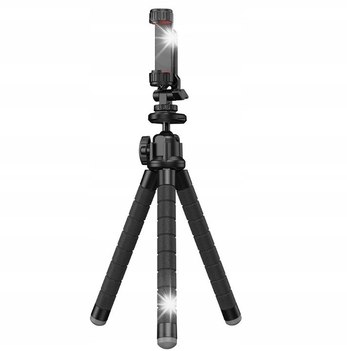 Statyw Apexel Giętki Statyw Elastyczny Uchwyt Pilot Bluetooth do Telefonu Aparatu Kamery