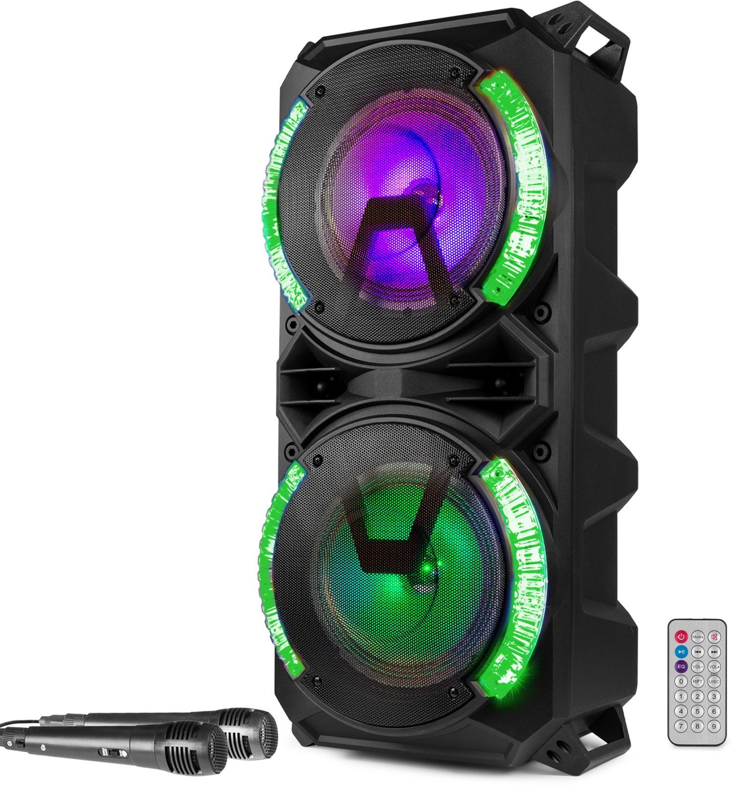 Głośnik Fenton Kolumna mobilna karaoke LIVE280 BT 900W one size