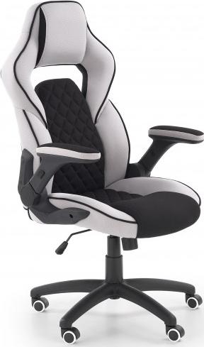 Fotel Halmar Sonic Czarno-szare