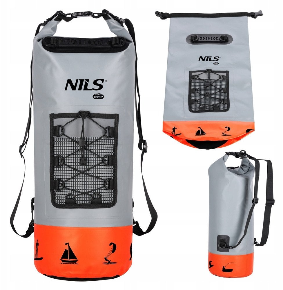Nils Extreme NC17108 PLECAK WODOODPORNY 25L POMARAŃCZOWY NILS CAMP