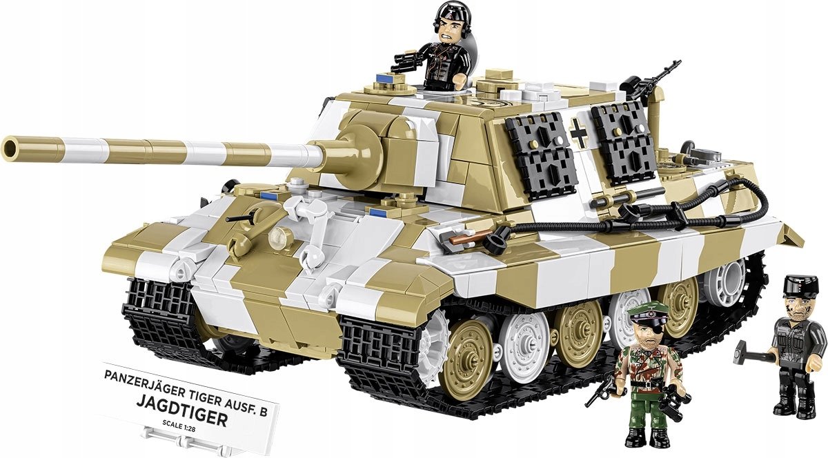 Cobi Klocki Panzerjager Tiger ausf.B 1371 elementy (COBI-2674)