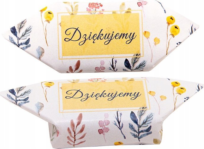 B&B Słodycze z Pomysłem Krówki ślubne podziękowanie 1 kg WZÓR 4