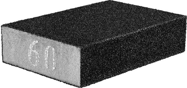 Graphite Gąbka ścierna (Gąbka ścierna 70 x 25 x 100 mm, K60) (55H915)
