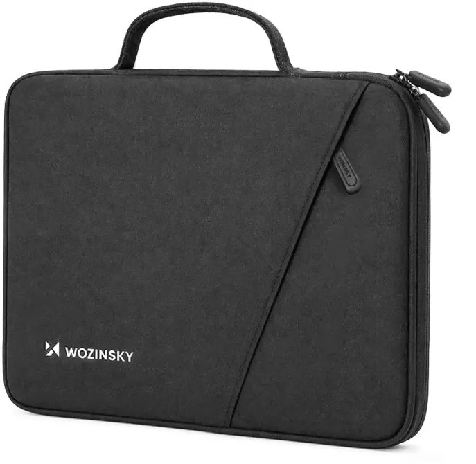 Torba Wozinsky Na laptop WTNP-11B 10-11" z chowaną rączką - czarna (5907769387753)