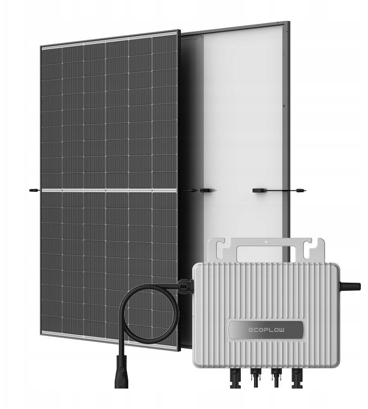 Ładowarka solarna EcoFlow Fotowoltaika balkonowa EcoFlow STREAM Easy 1020W