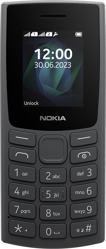 Komórkowy Nokia 105 Dual SIM Czarny