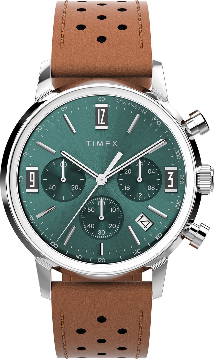 Фото - Наручний годинник Timex Zegarek  Zegarek męski  TW2W10100 brązowy 