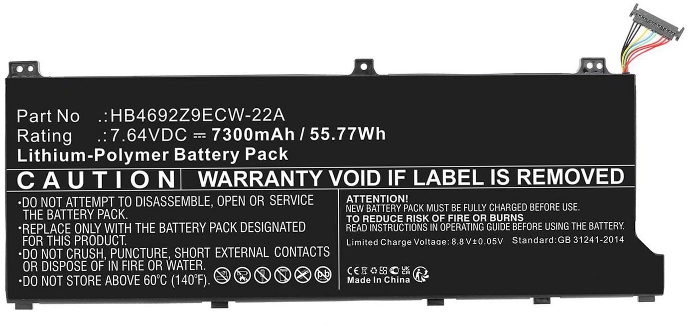 Battery 55.77Wh Li-Polymer