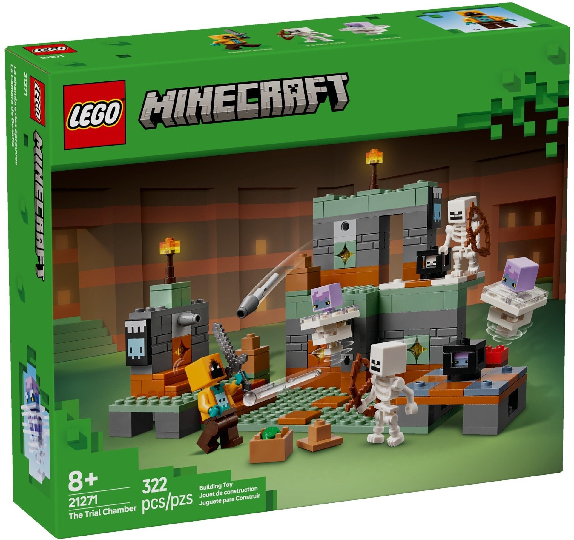 LEGO Minecraft Komnata prób (21271)