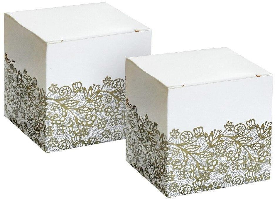 GoDan Pudełka papierowe na słodycze 5x5x5cm 6szt