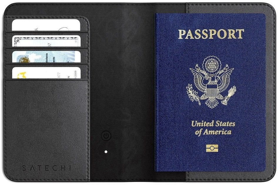 Satechi Etui na paszport do podróży z funkcją Find My