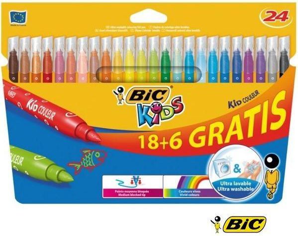Bic Flamastry KIDS Kolor 24 kolory (BIC841803)