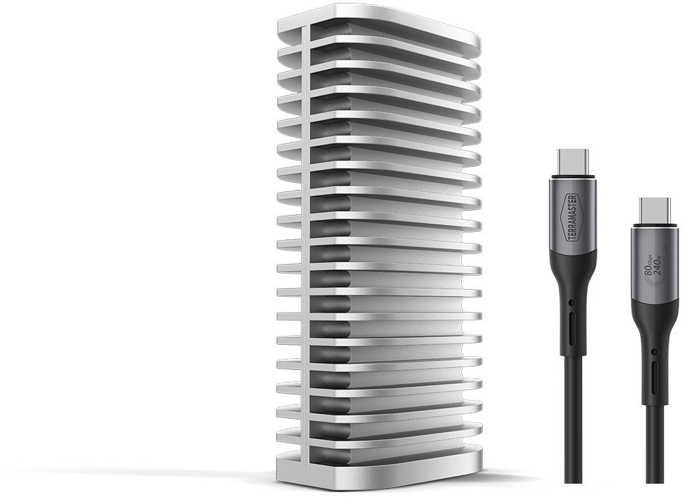 TERRAMASTER D1 SSD PRO 1bay M.2 SSD USB4.2 4 80Gbps