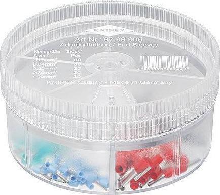 Knipex KOŃCÓWKI KABLOWE ZESTAW 400 SZT.