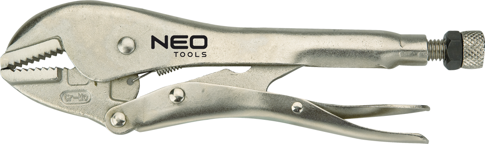 Neo Szczypce zaciskowe uniwersalne 250mm proste szczęki (01-217)