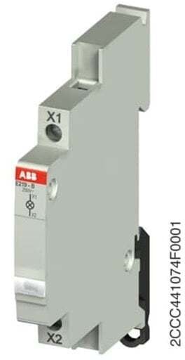 ABB Lampka modułowa 1-fazowa biała 12-48V AC/DC E219-B48 2CCA703420R0001