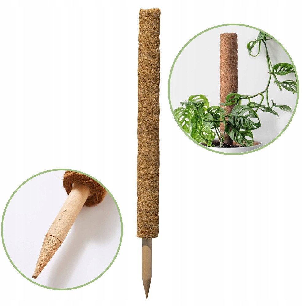 Palik kokosowy 90 cm podpora do roślin tyczka