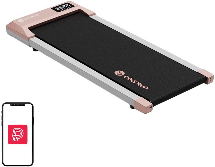 Bieżnia Bieżnia elektryczna DeerRun Q1 Plus (różowa)