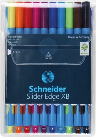 Schneider Slider Edge XB 10 szt. mieszanka kolorów (SR152290)