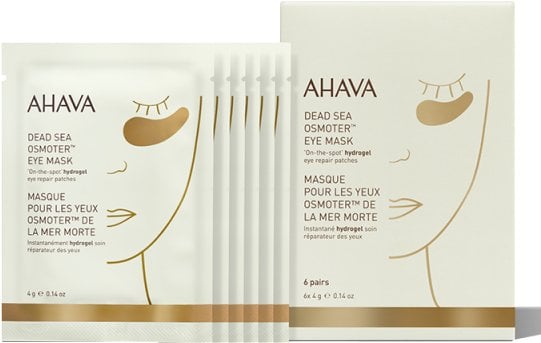 Set, Ahava, Dead Sea Osmoter, Reparative, Eye Patch, 6 pcs, 4 g For Women