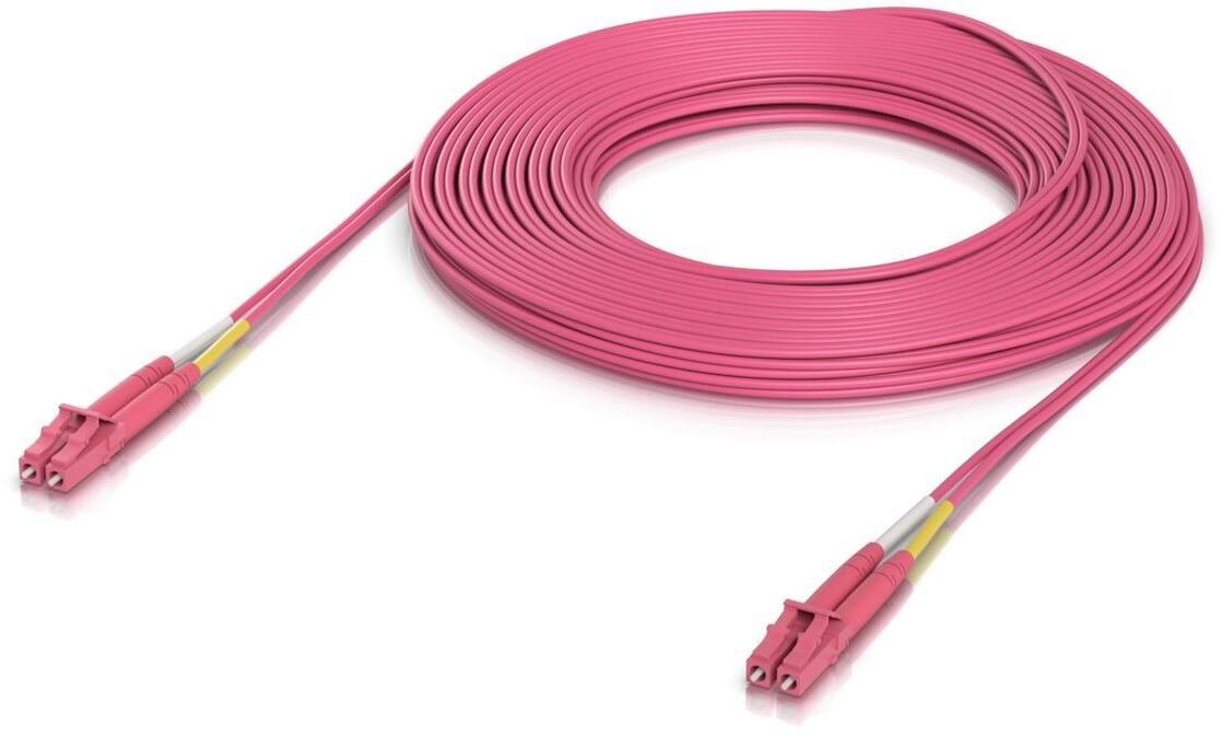   Ubiquiti UACC-OFC-M2-LULU-15M kabel InfiniBand / światłowodowy LC LC/LC Różowy