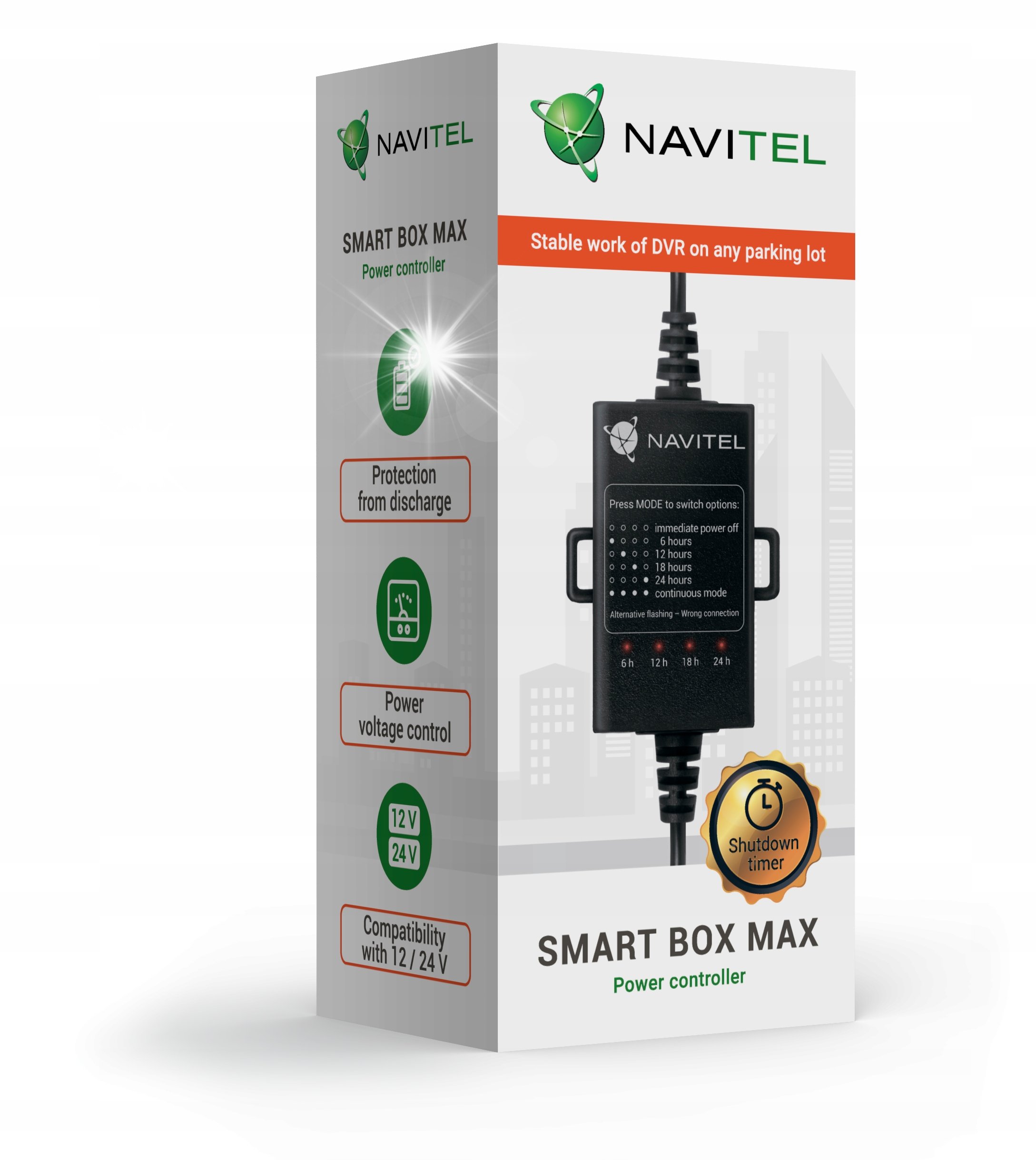 Ładowarka Navitel Adapter zasilania Smart Box Max USB-C SMARTBOX