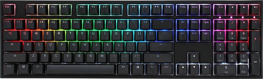 Zdjęcia - Klawiatura Ducky    ONE 2 Backlit PBT Gaming Tastatur, MX-Brown, RGB LE 