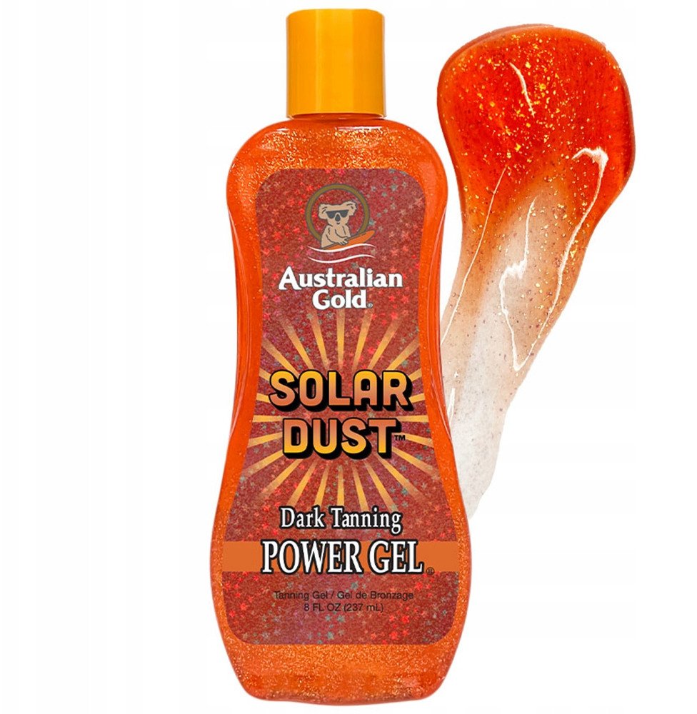 Australian Gold Solar Dust Żel Bronzer do Opalania złociste płatki 226ml