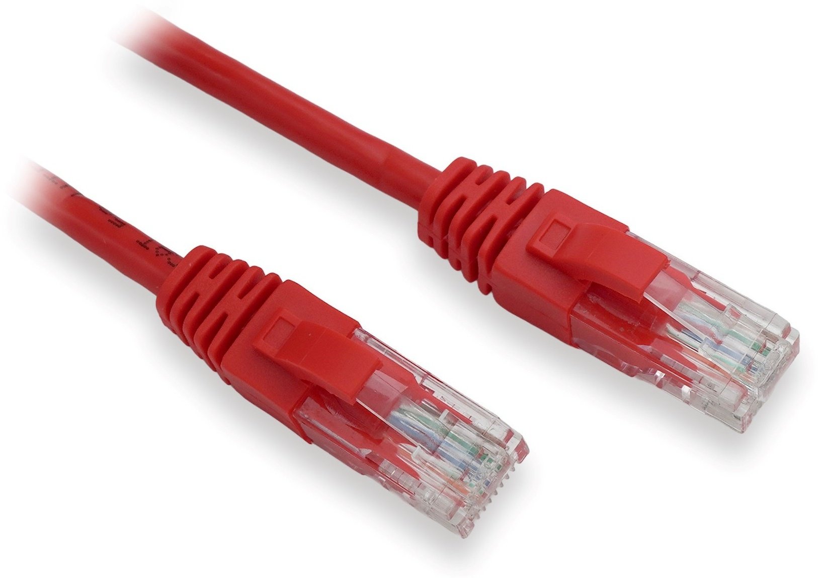 Lynx CS Patchcord, Cat 5e, UTP, PVC, CCA, czerwony, 2m (LX-UTP5E-020-RED)