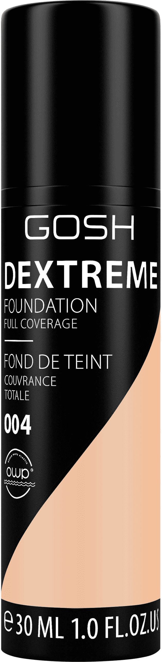 Gosh Dextreme Foundation Full Coverage 004 Natural 30ml