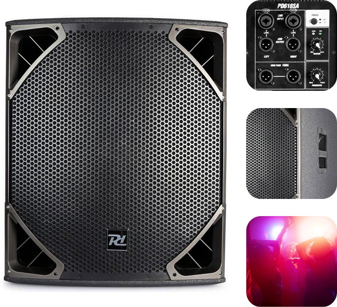 Kolumna Power Dynamics Subwoofer aktywny 18'' 700W PD618SA one size