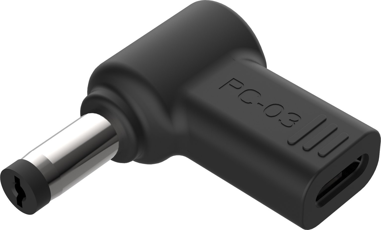 Adapter USB Conceptronic USB-C - DC-in Czarny (ABBY15PC03)