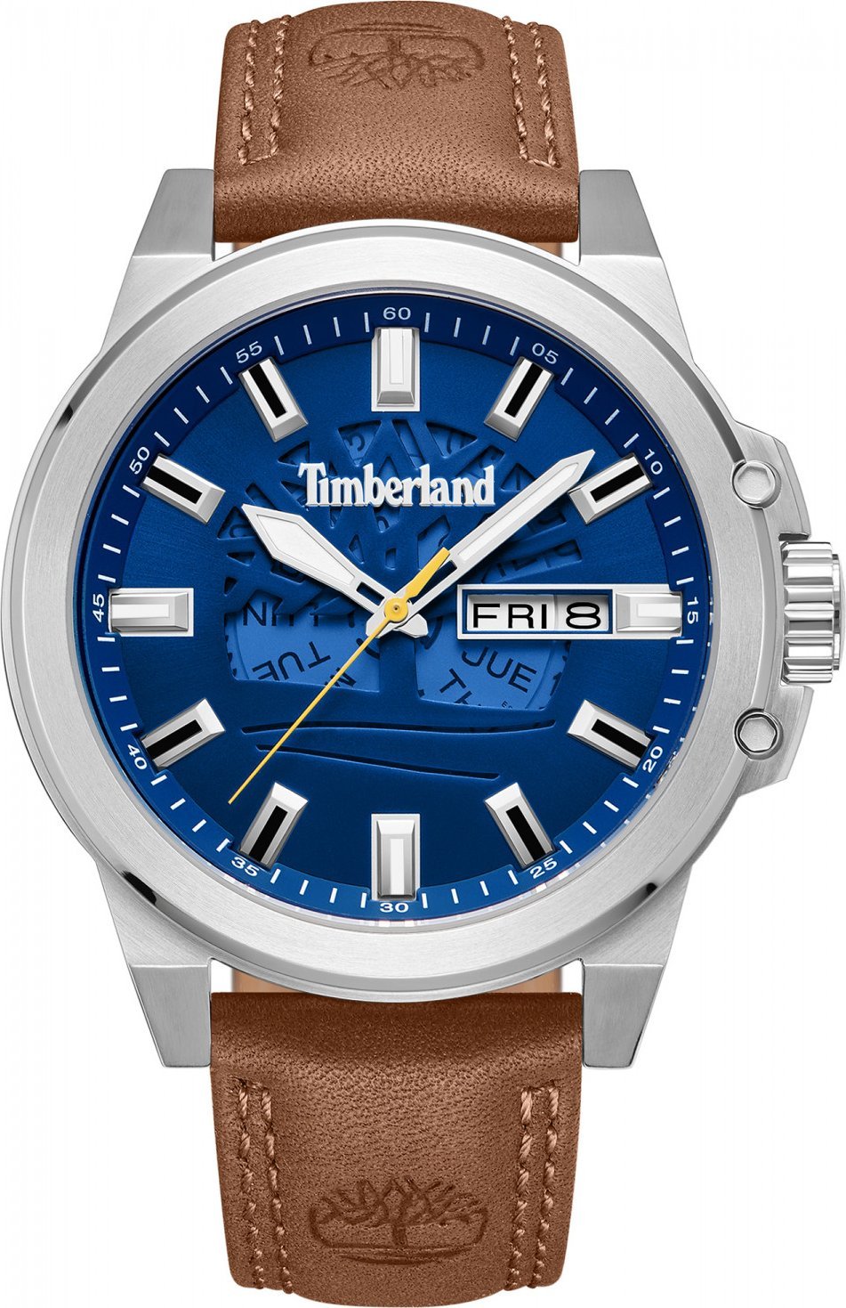 Zegarek Timberland Zegarek męski Timberland TBL.TDWGB0040801 brązowy